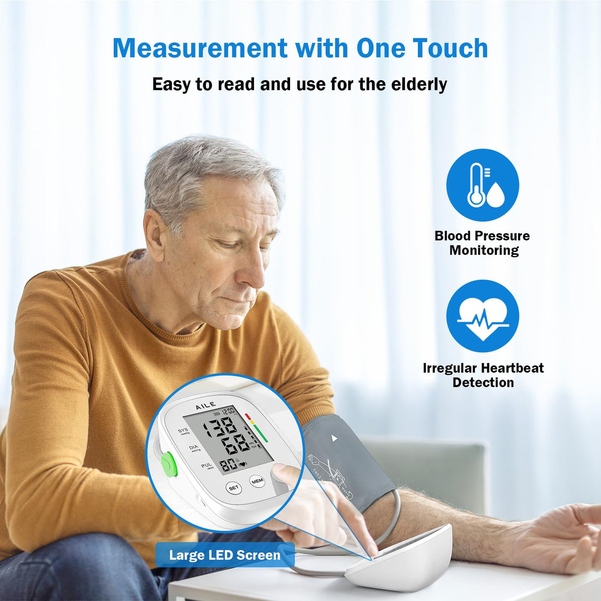 FDA Cleared Blood Pressure Monitor F5293