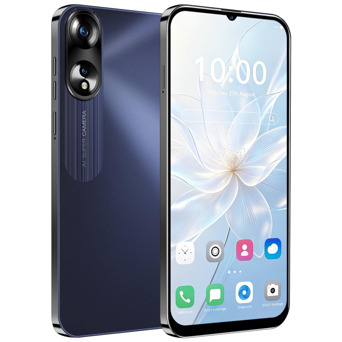 Unlocked 4G Smartphone 6.3 Inch Full Screen 3GB RAM 32GB ROM Black P343