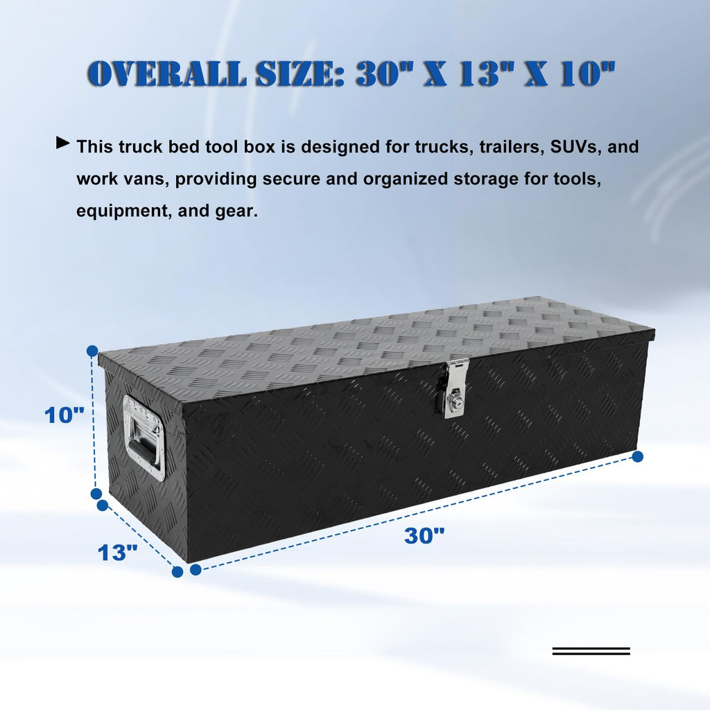 30 Inch Aluminum Truck Bed Tool Box Z2602