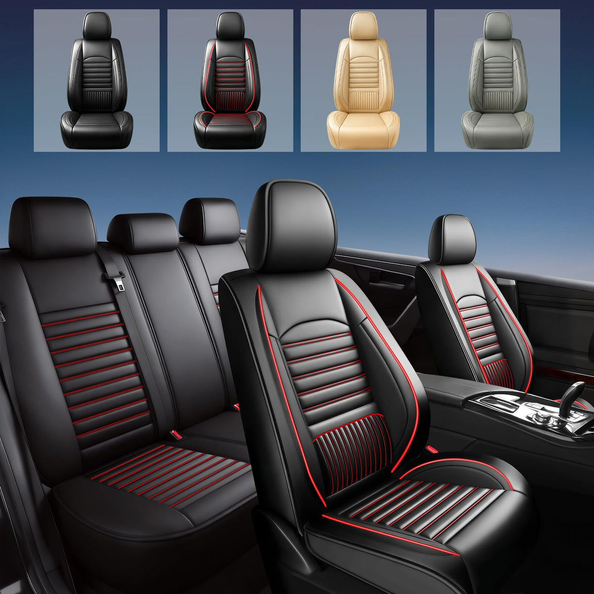 Car Seat Covers Full Set 5 Seat P398