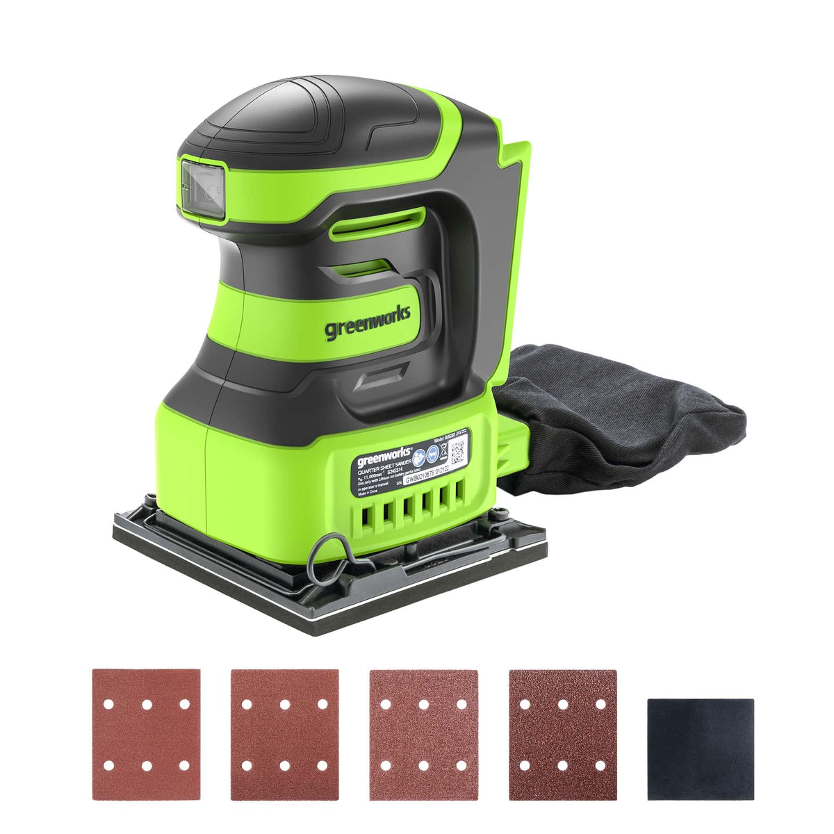 Cordless Quarter Sheet Sander B8142