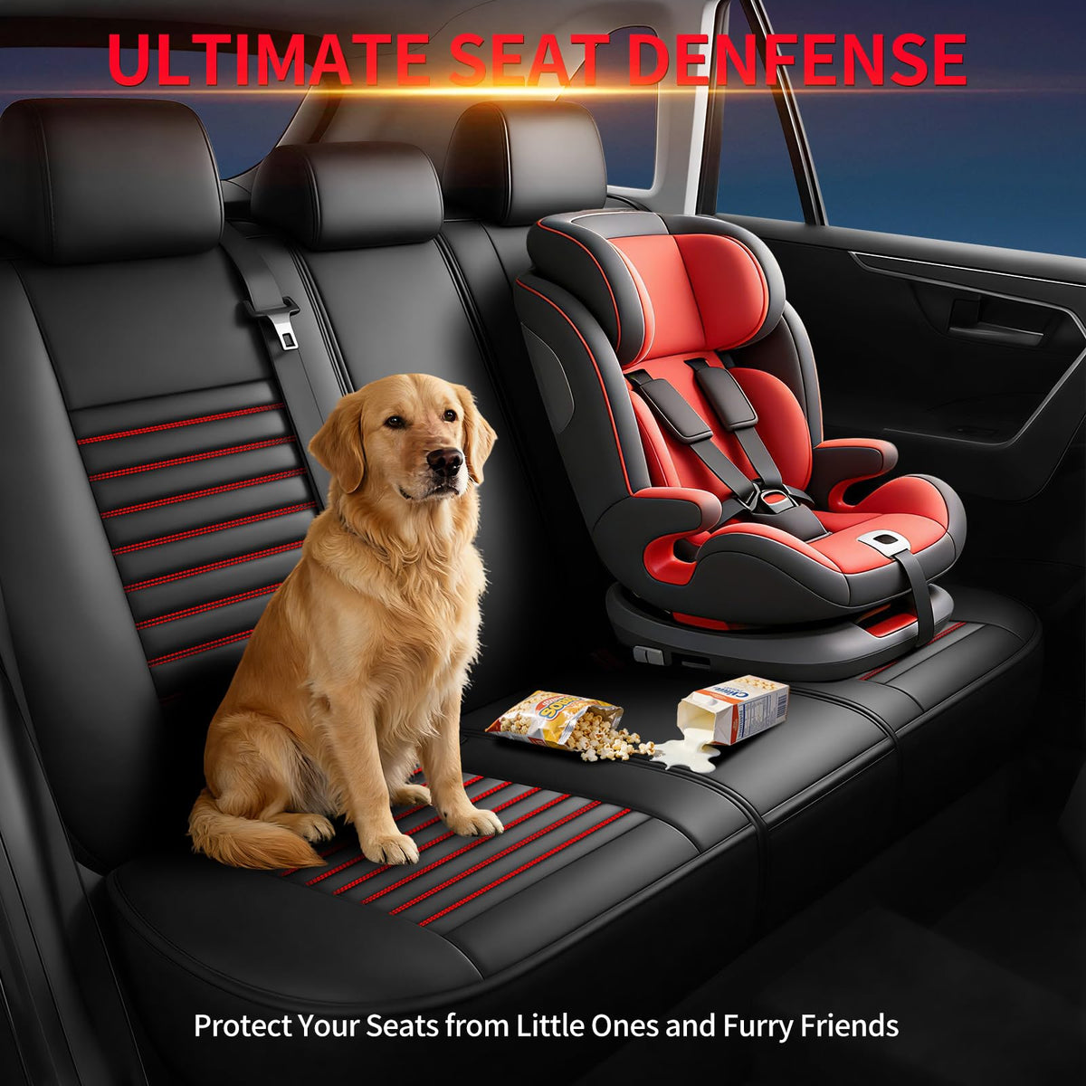 Car Seat Covers Full Set 5 Seat P398