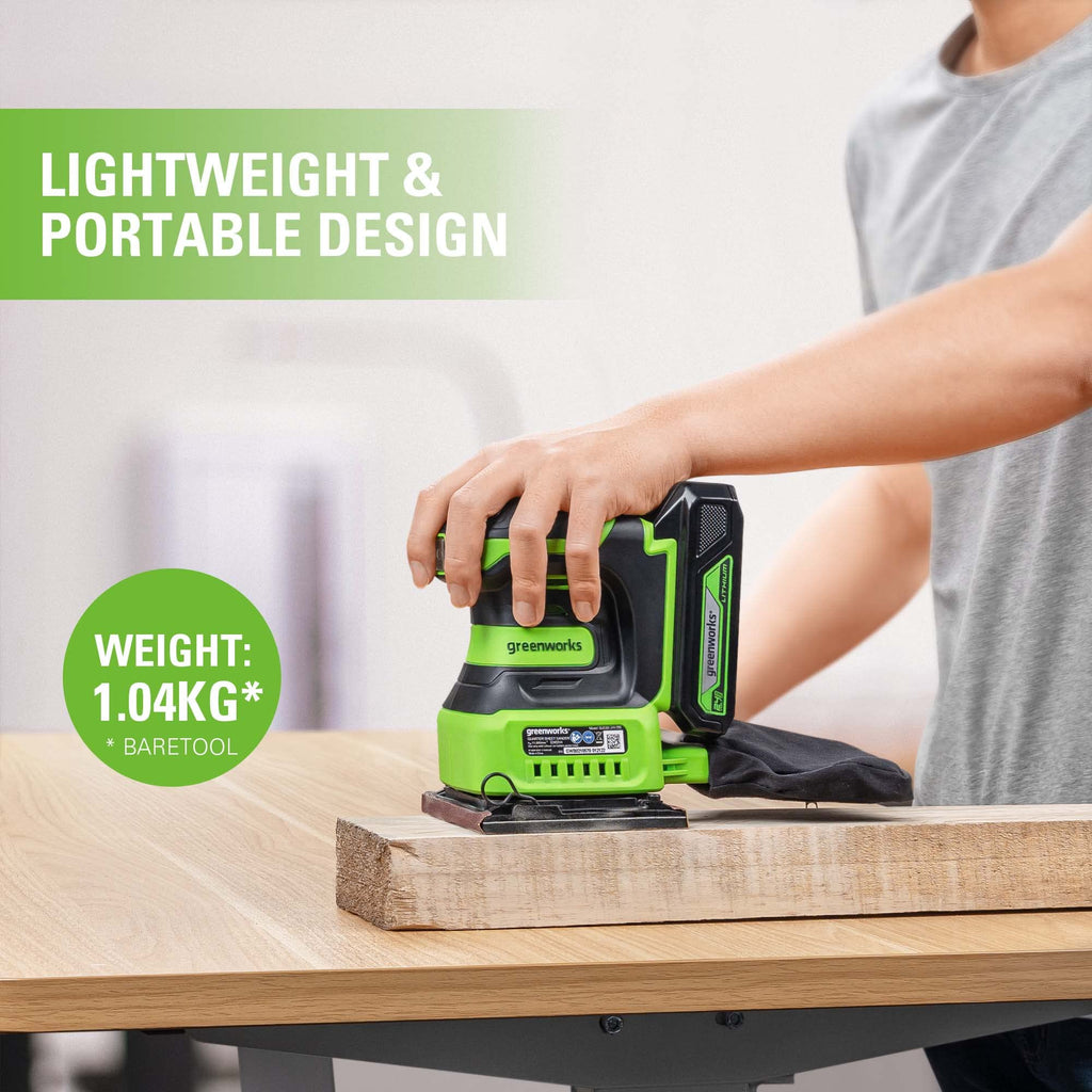 Cordless Quarter Sheet Sander B8142