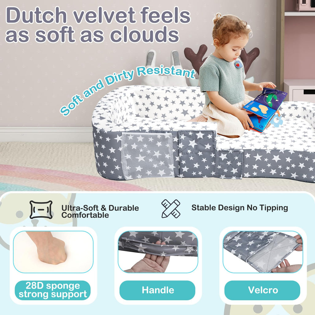 Portable Toddler Travel Bed & Chair 2-in-1 X951