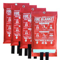 40" x 40" 4 Pack Fire Blanket V37613