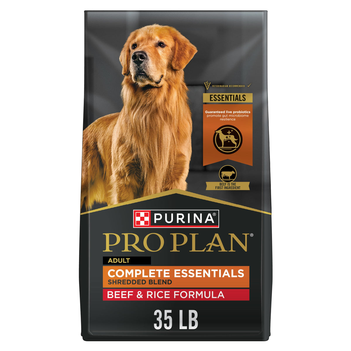 Beef & Rice Dry Dog Food 35 lb Bag M1348