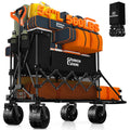 Foldable Double Decker Wagon, 560lbs, Black P11894