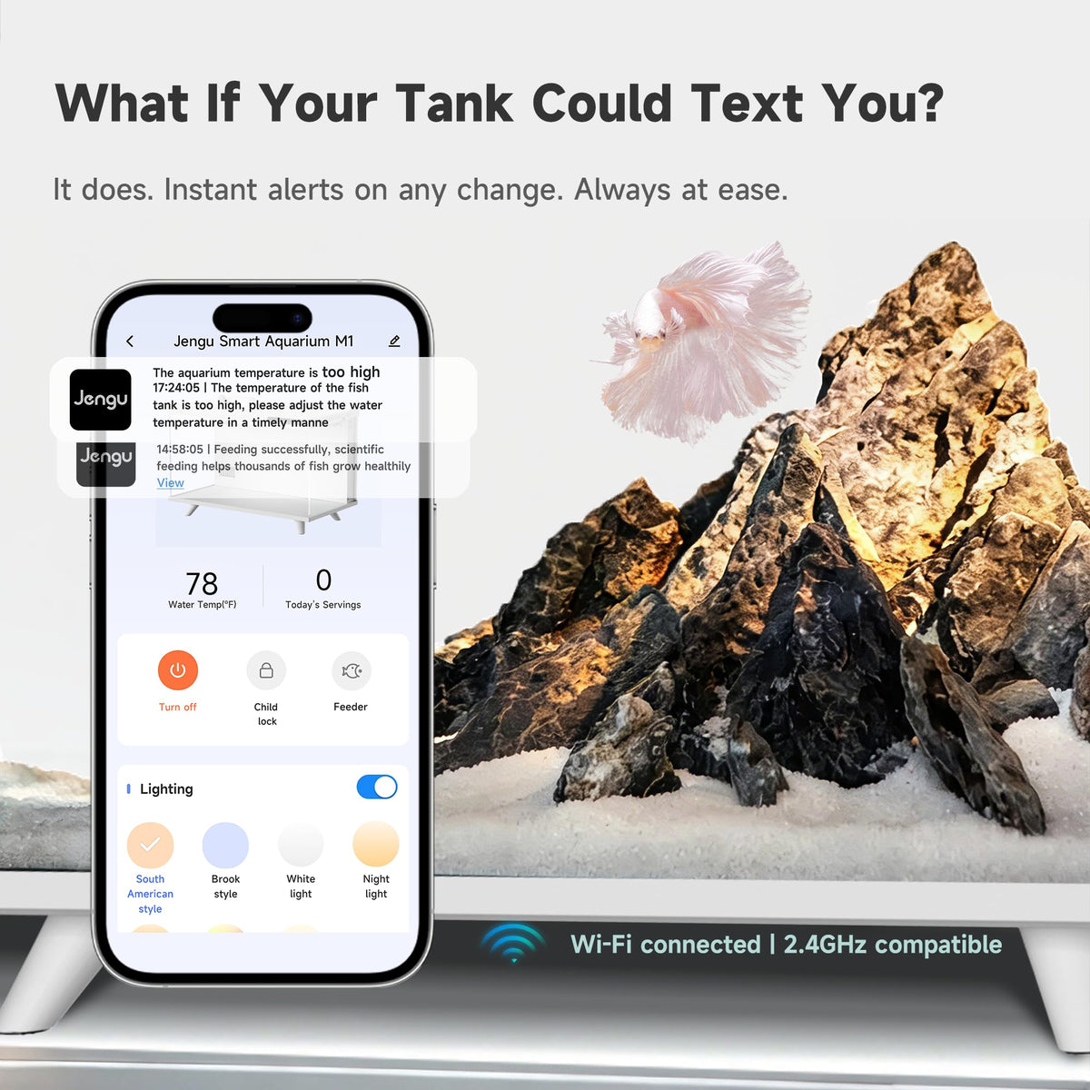 5 Gallon Smart Fish Tank Aquarium Kit M3053