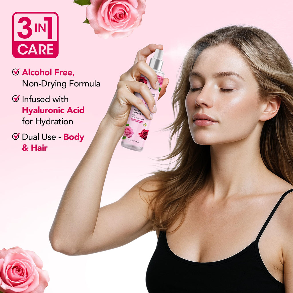 British Rose Body Spray & Hair Perfume 3.4oz R395