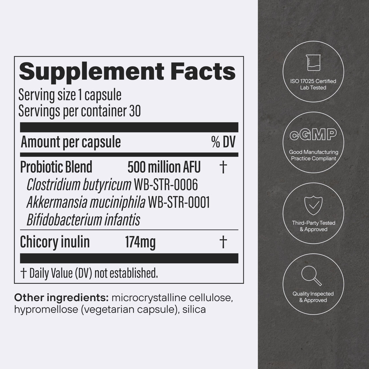 30 Capsules Probiotic H890