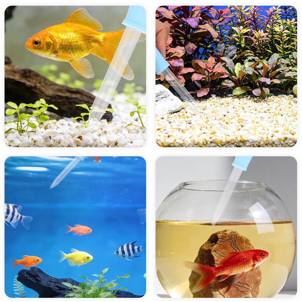 Aquarium Cleaning Tools Kit with Sponge Scrubbers and Brushes T977