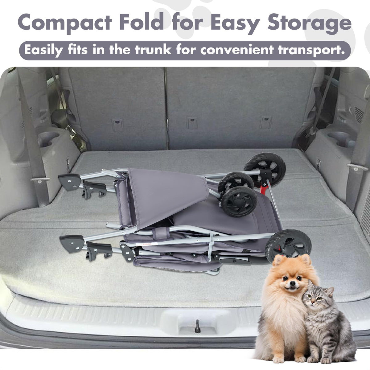 3 Wheels Pet Stroller C3599