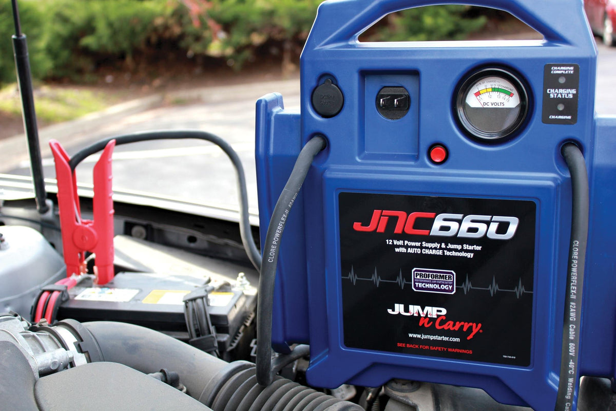 12/24V Jump Starter and 12 Volt Jump Starter Bundle O237