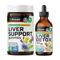 Liver Support 60 Gummies & Liver Detox Tincture 4 Fl. Oz. O361463
