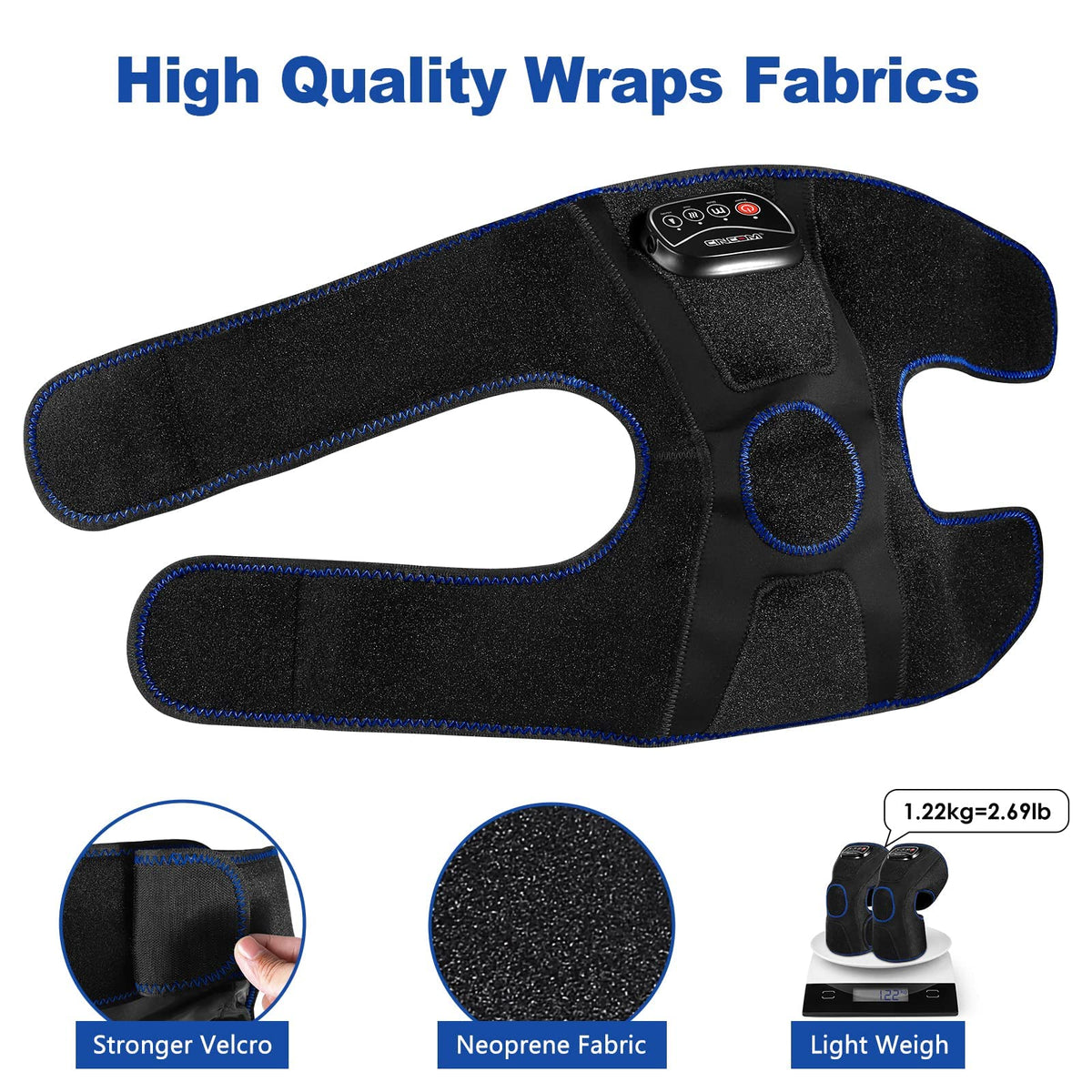 Knee Massager with Heat and Air Compression D8698