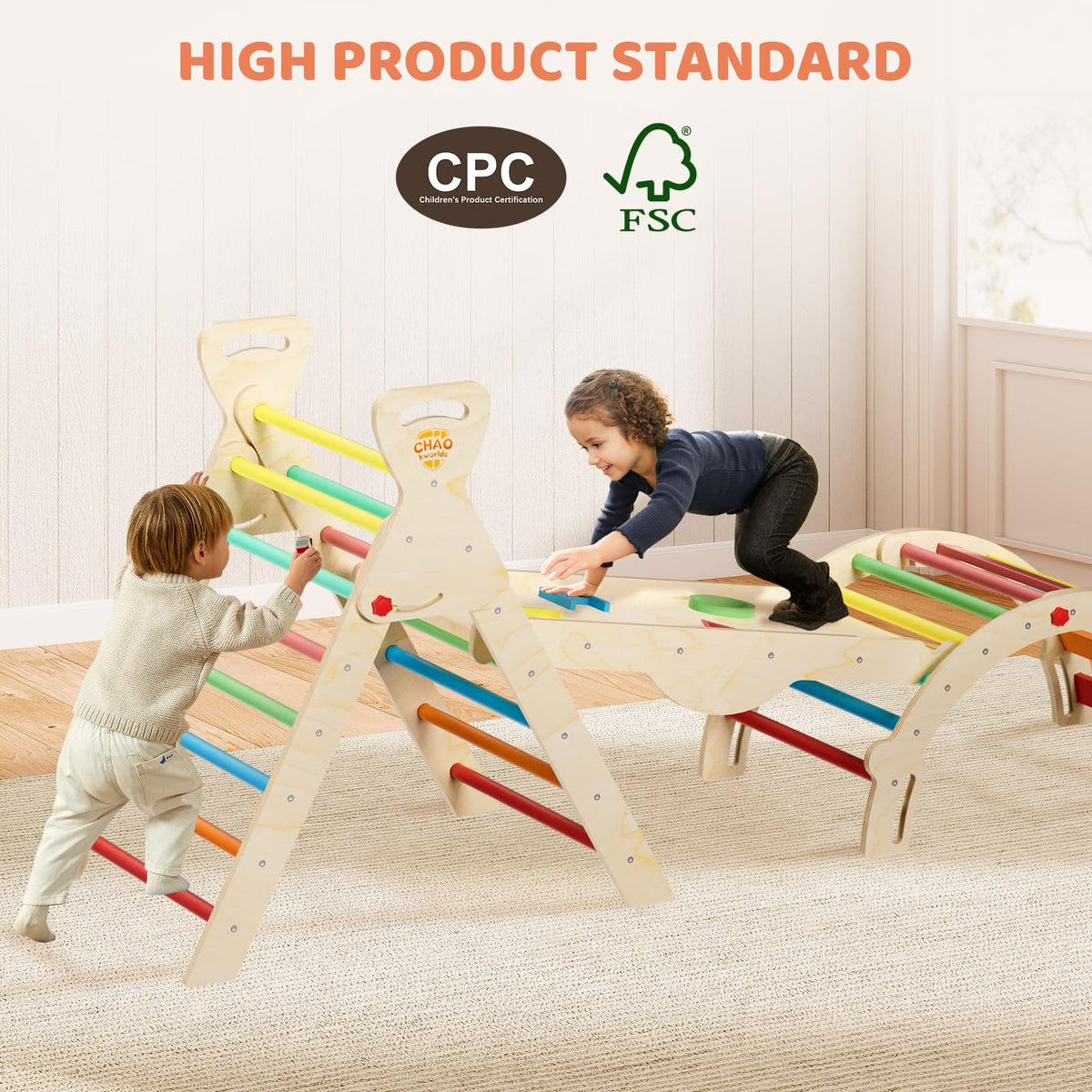 Montessori Toddler Climbing Toys Indoor Y5202