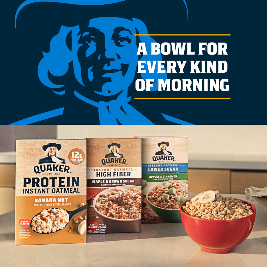 Instant Oatmeal 4 Flavor Variety Pack 1.76 Ounce (Pack of 12) A3666