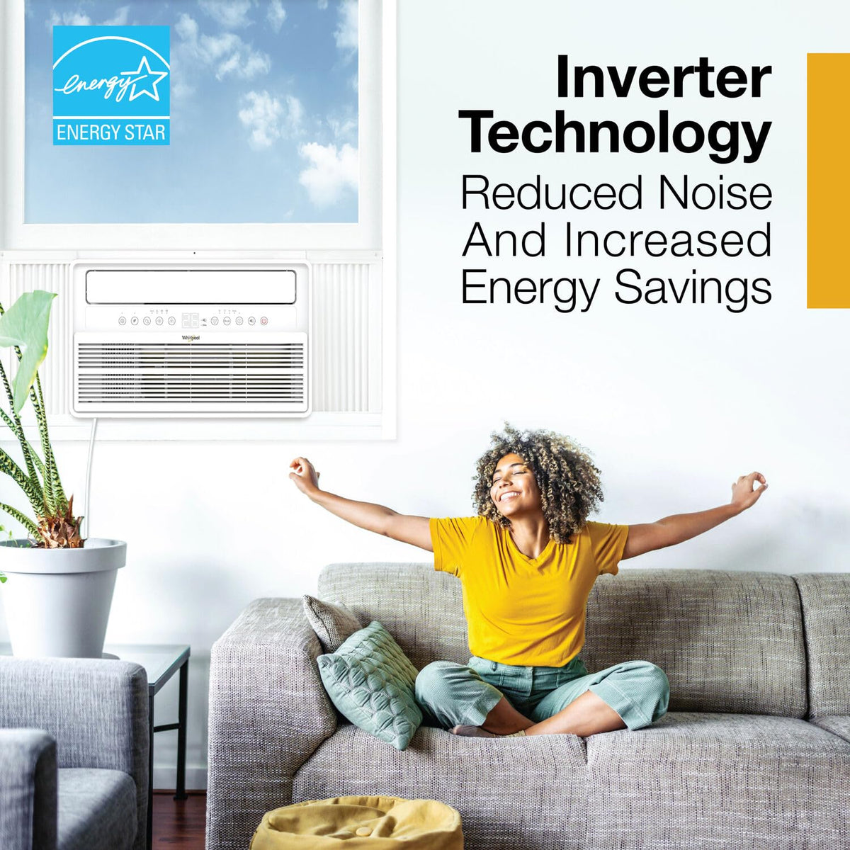 10,000 BTU Window Inverter Air Conditioner R5663