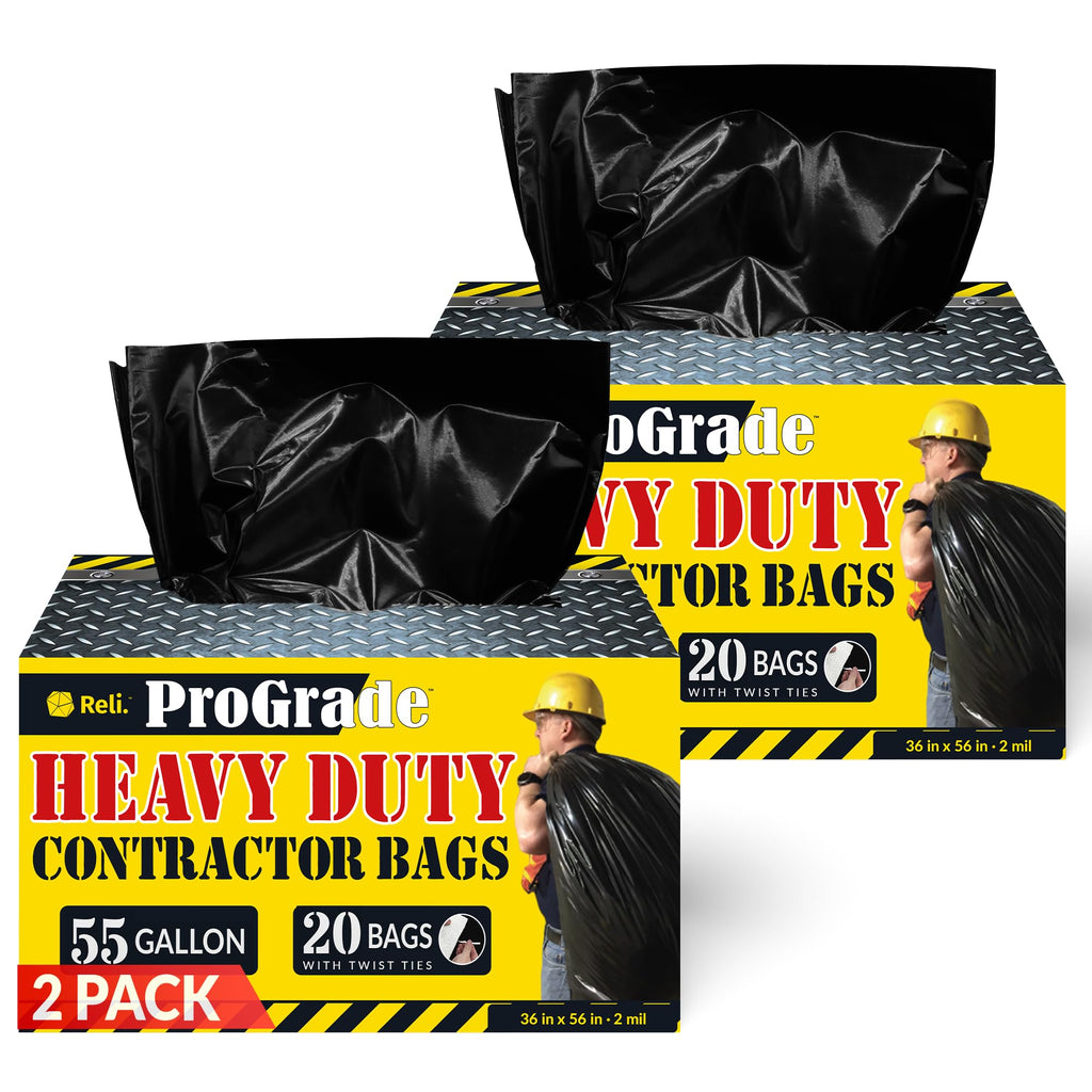 55 Gallon Heavy Duty Garbage Bags B800