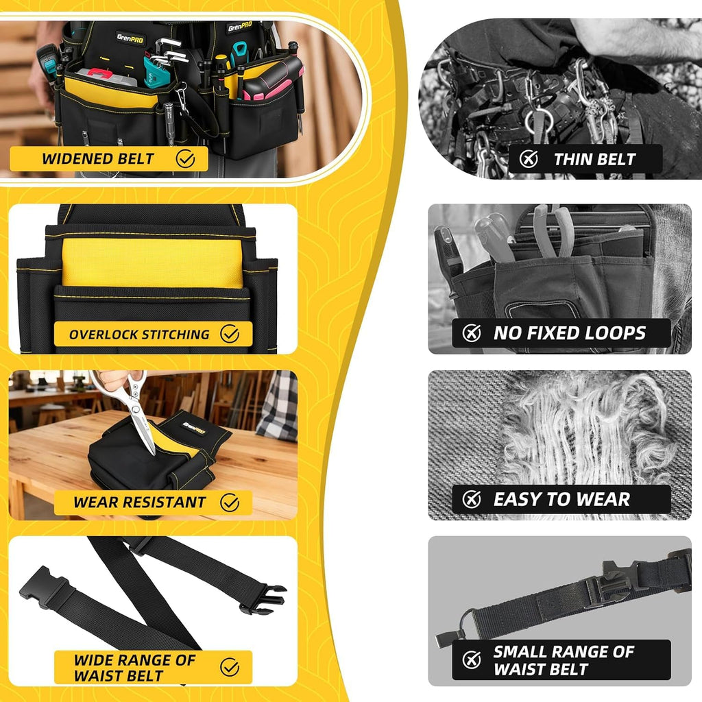 Magnetic 29 Pocket Tool Belt E774