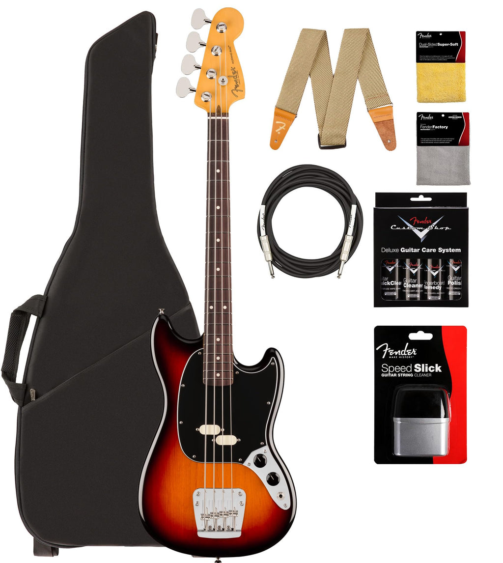 3-Color Sunburst Bass with Gig Bag A644865