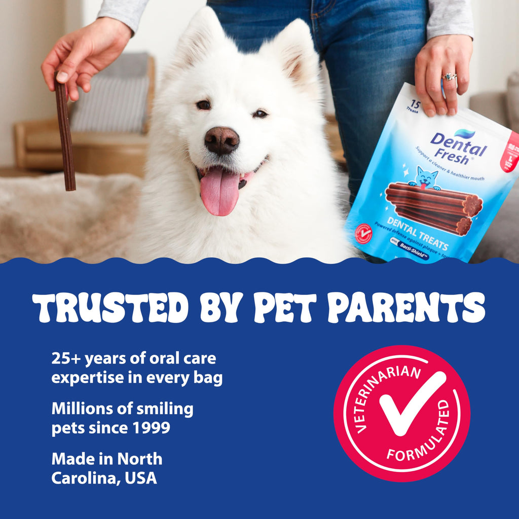 15 Ct Dental Treat Sticks for Large Dogs L701656