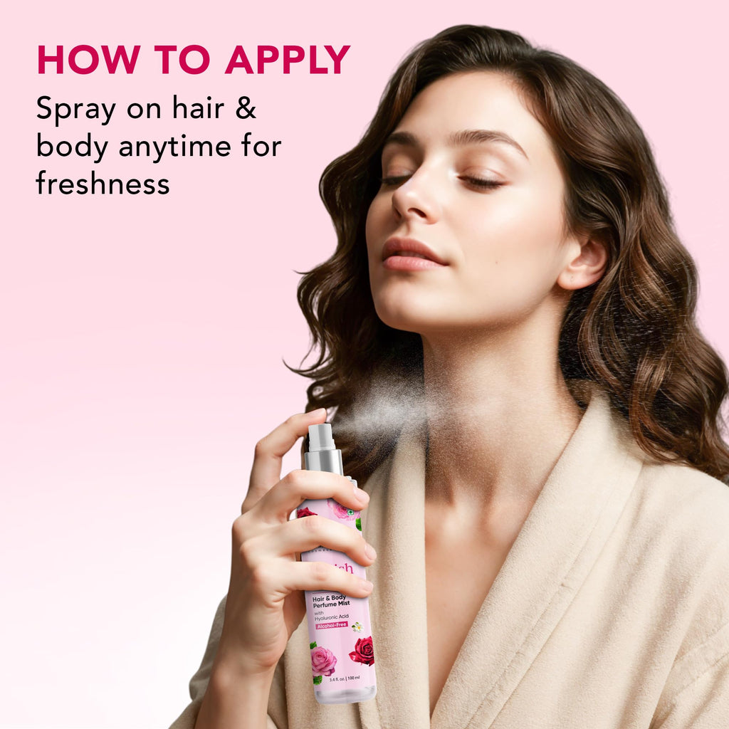 British Rose Body Spray & Hair Perfume 3.4oz R395