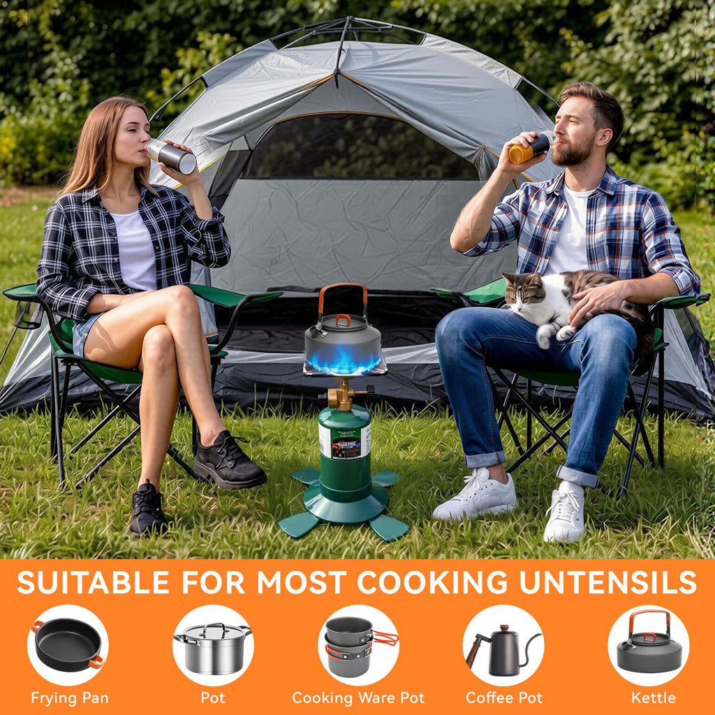 Portable 10000BTU Single Burner Propane Camping Stove V65111