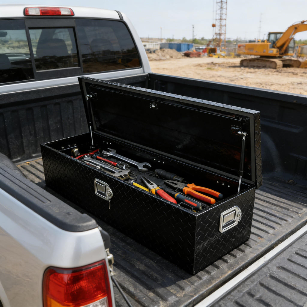39" Aluminum Lockable Truck Tool Box L653