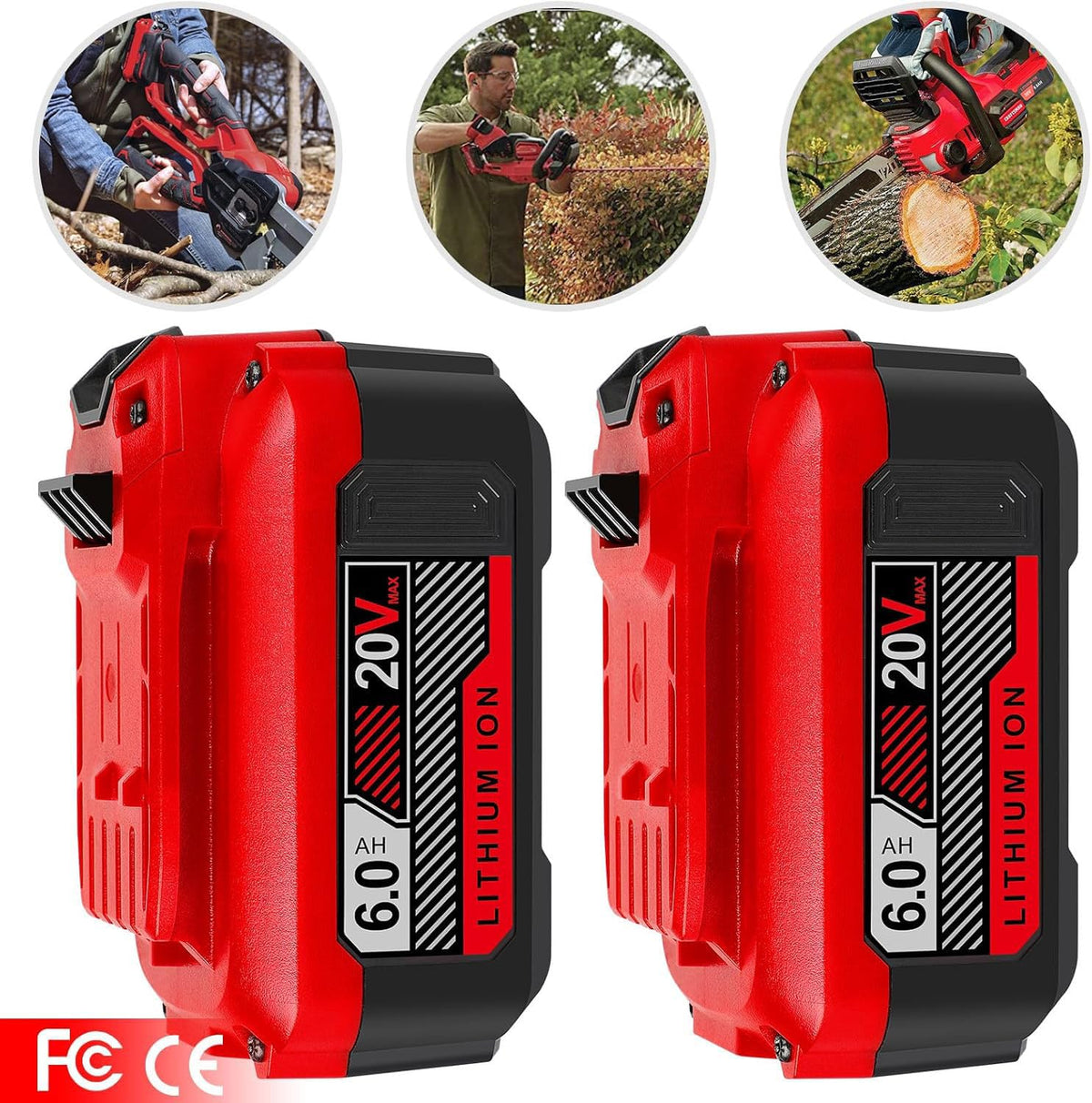 20V Lithium ion Replacement Battery X870405