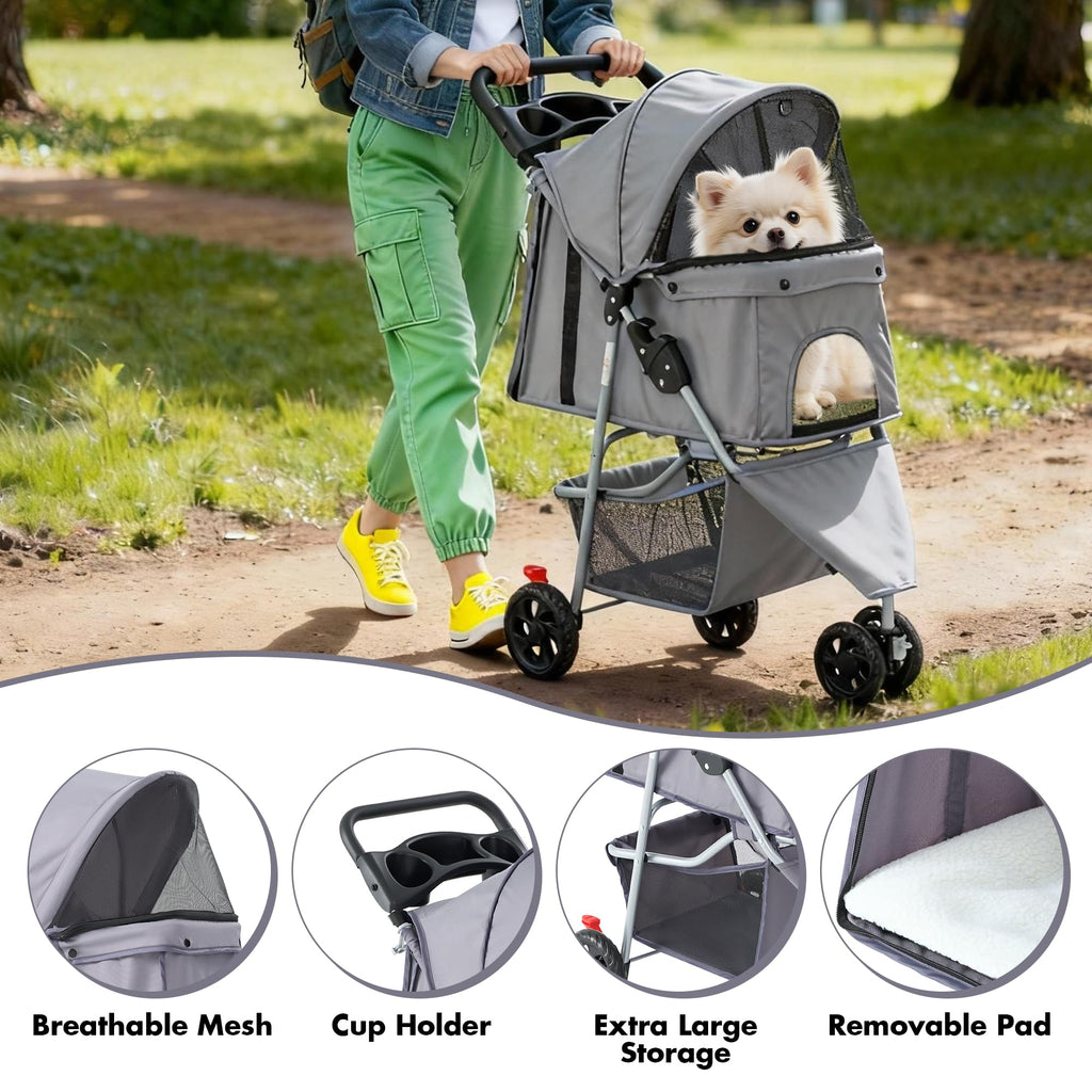 3 Wheels Pet Stroller C3599