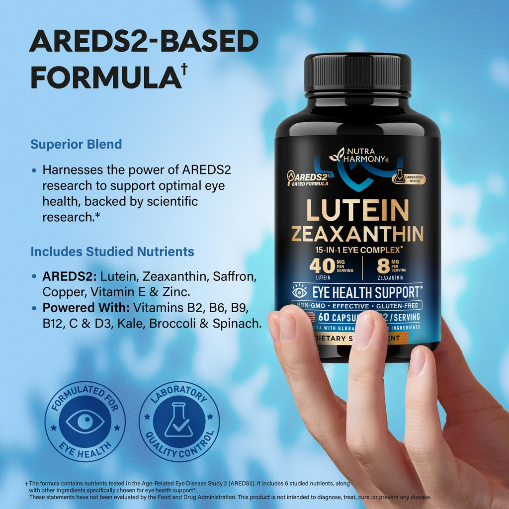 Lutein and Zeaxanthin 60 Caps B62420