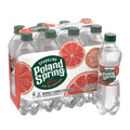 Sparkling Water, Red Ruby Grapefruit, 16.9 Fl Oz, Pack of 8 J240968