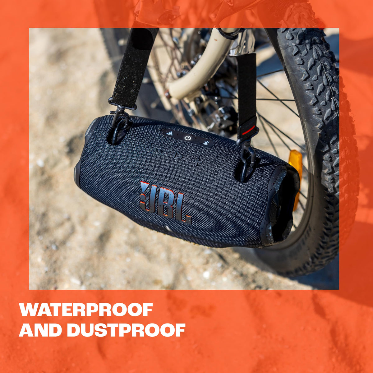 Portable Waterproof Speaker Black J363433